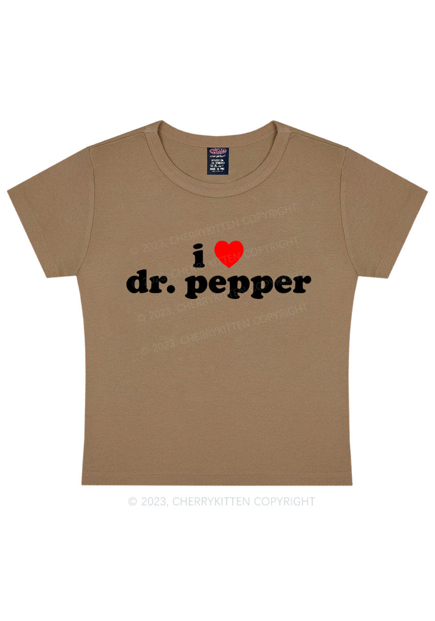 I Love Dr Pepper Y2K Baby Tee Cherrykitten