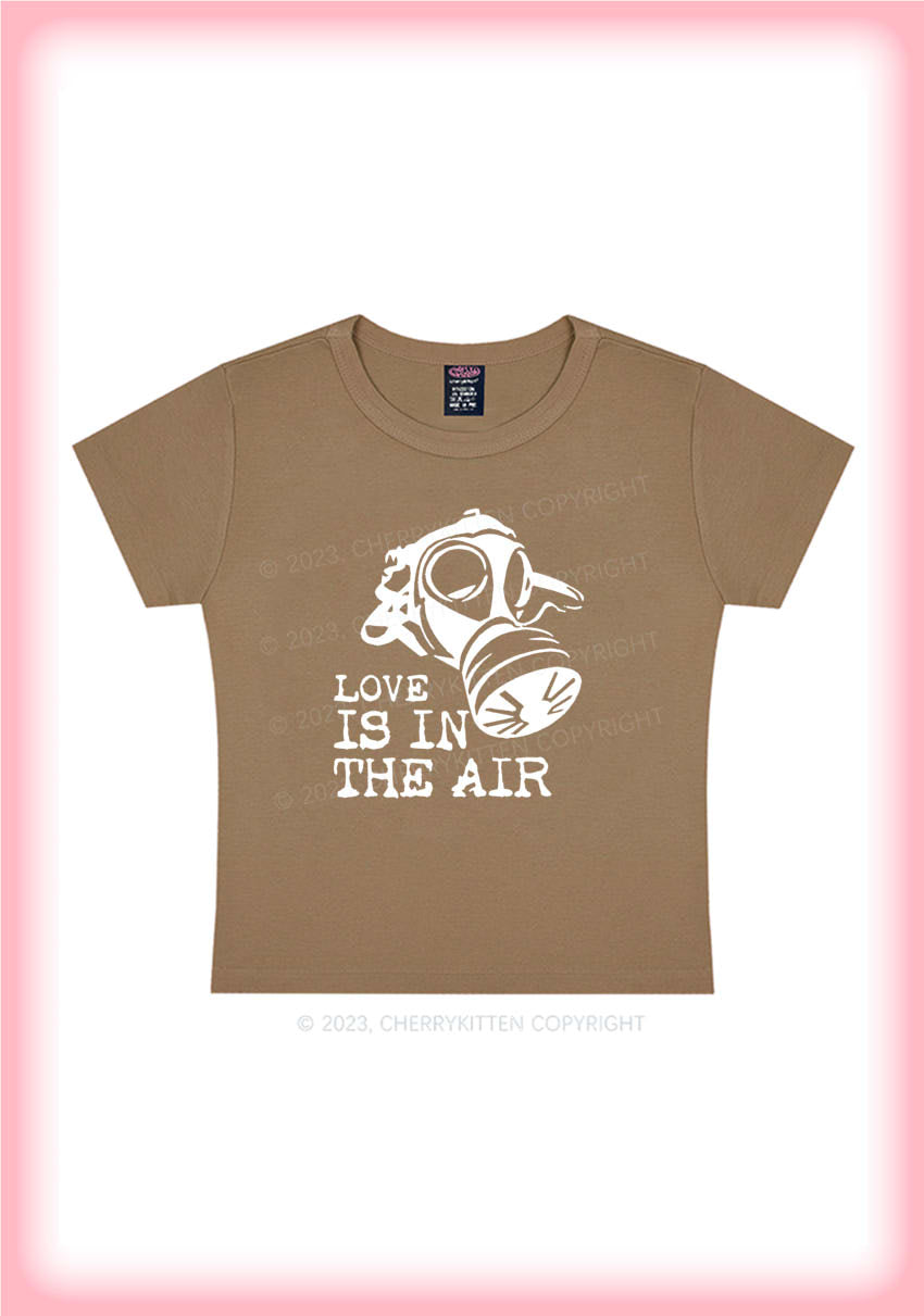 Valentine's Day Love Is In The Air Y2K Baby Tee Cherrykitten