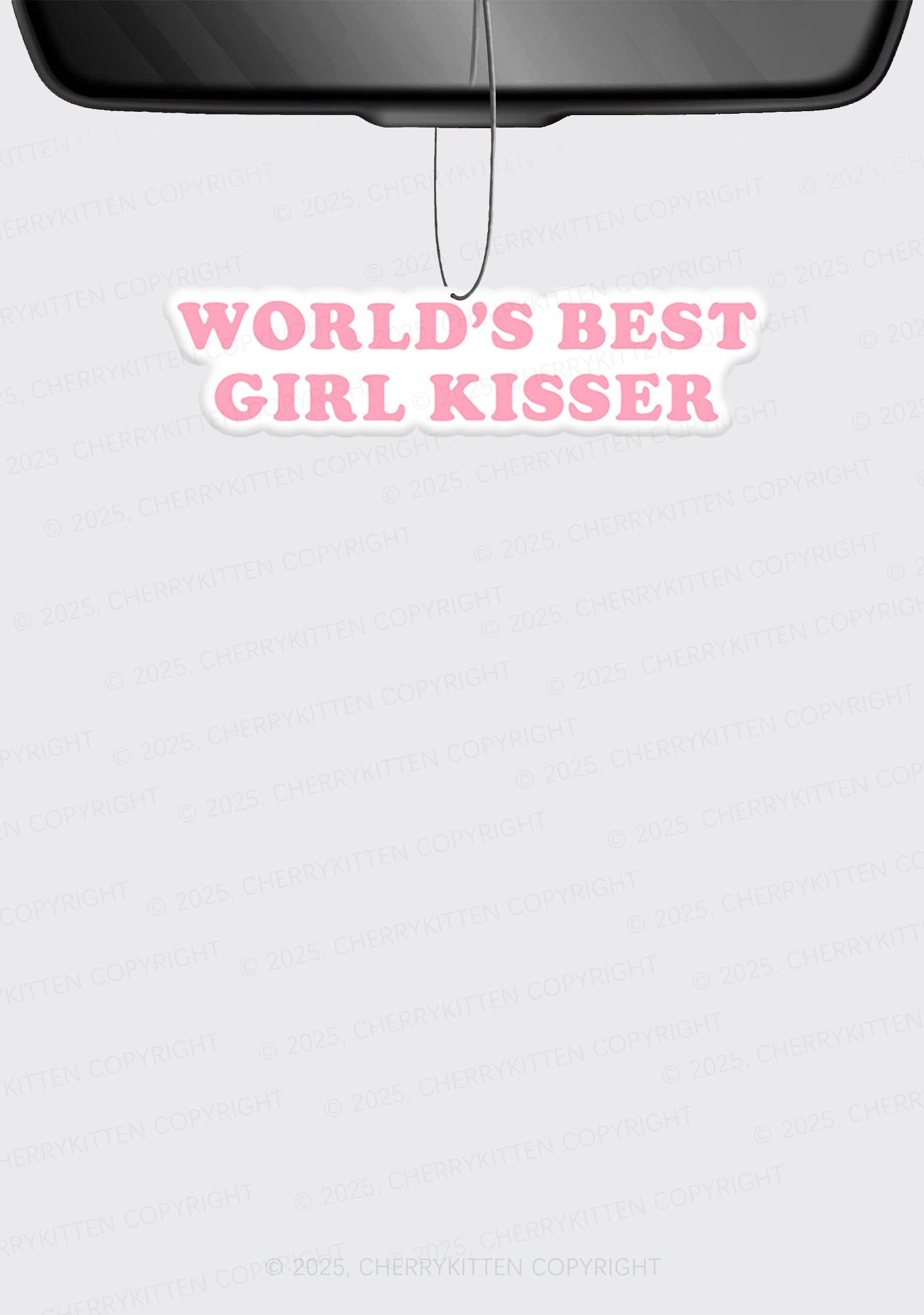 Best Girl Kisser Pride 1Pc Y2K Car Air Freshener Cherrykitten