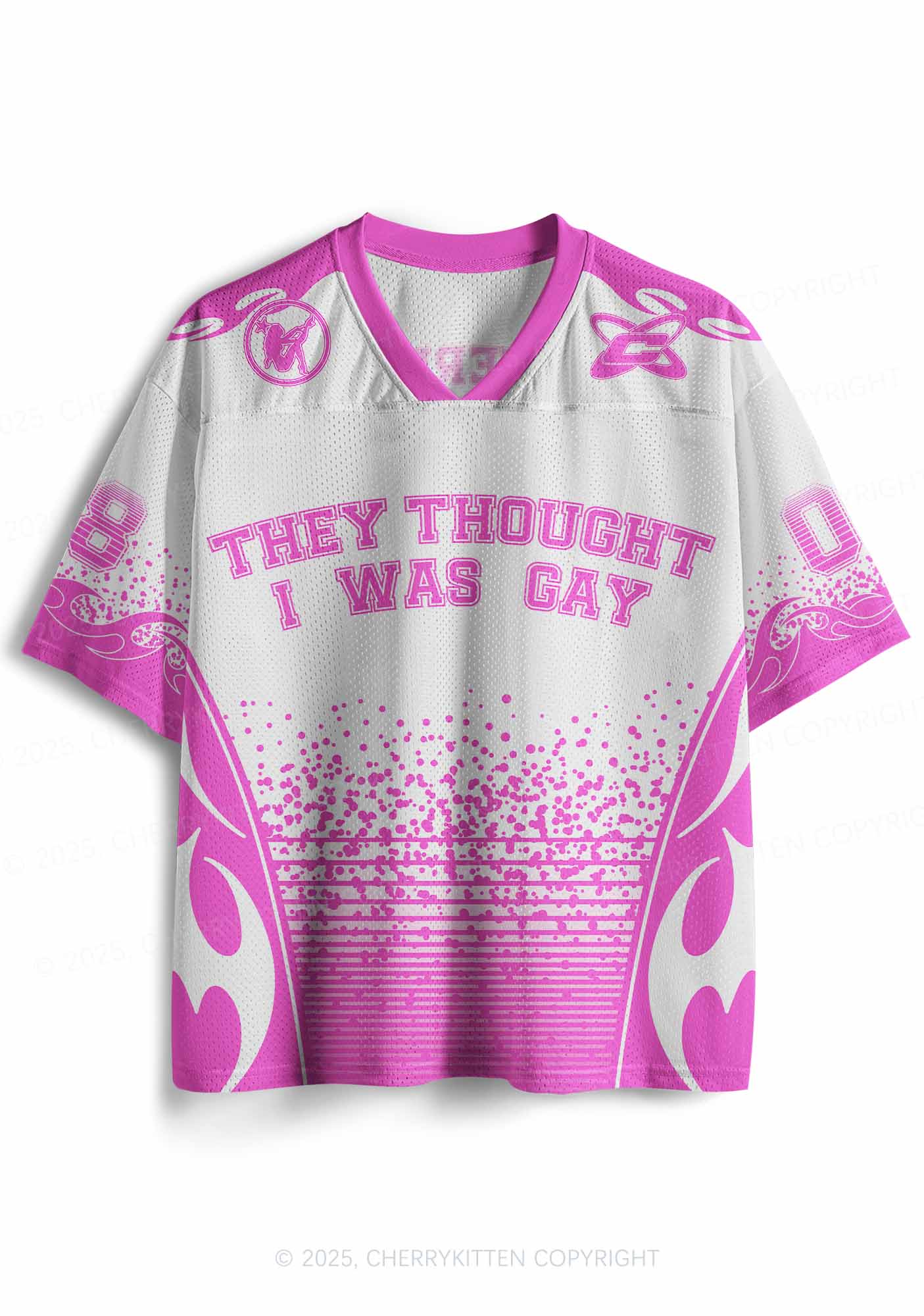 Custom I Was Gay Pride Y2K Sport Jersey Shirts Cherrykitten