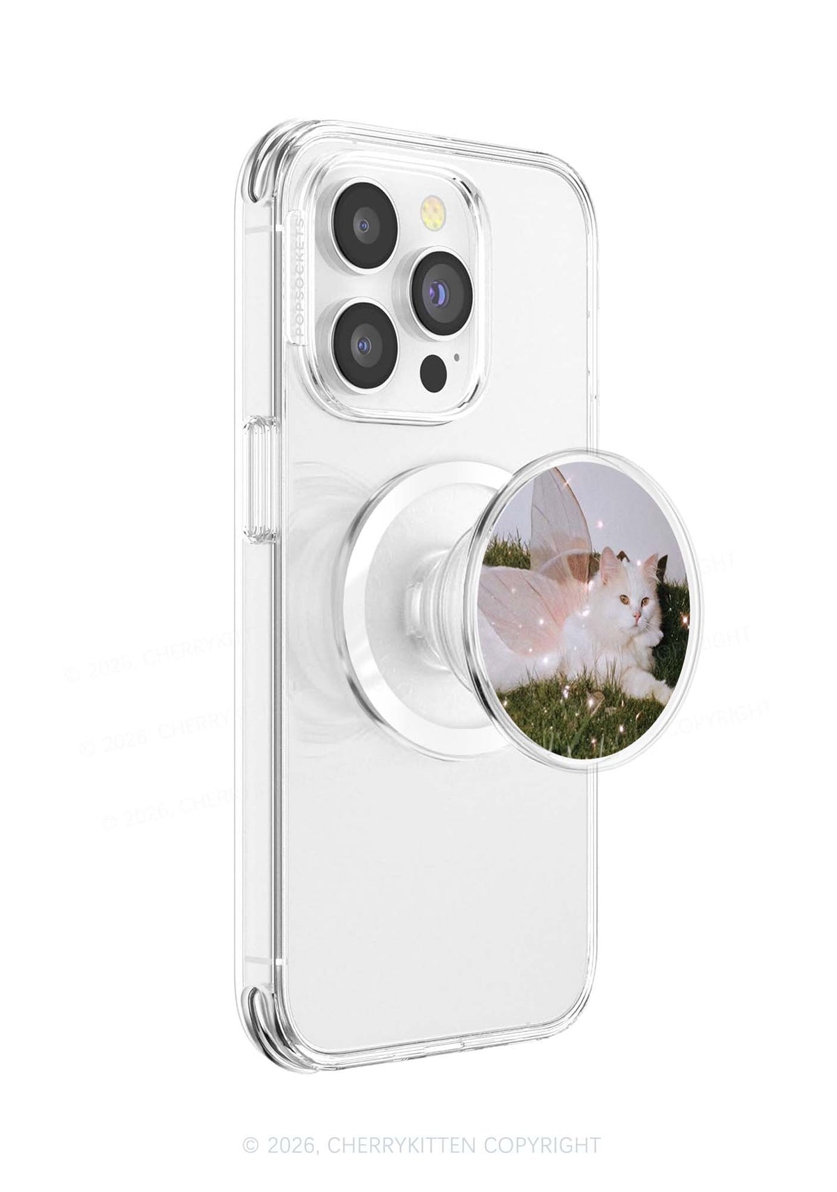 Fairy Cat Y2K Magnetic Phone Grip Holder Cherrykitten