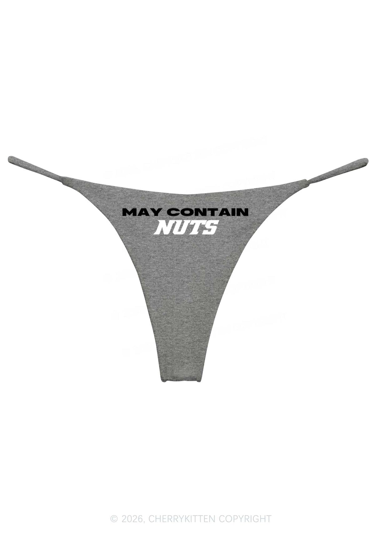 May Contain Nuts Y2K Bikini String Thong Cherrykitten