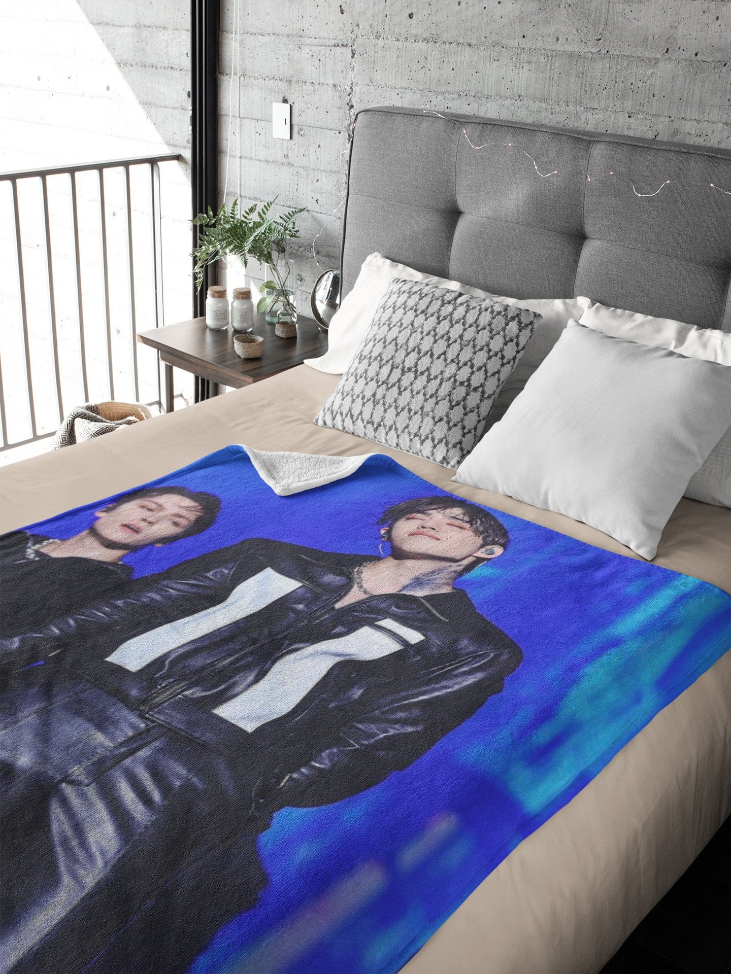 Custom Photo Plush Blanket