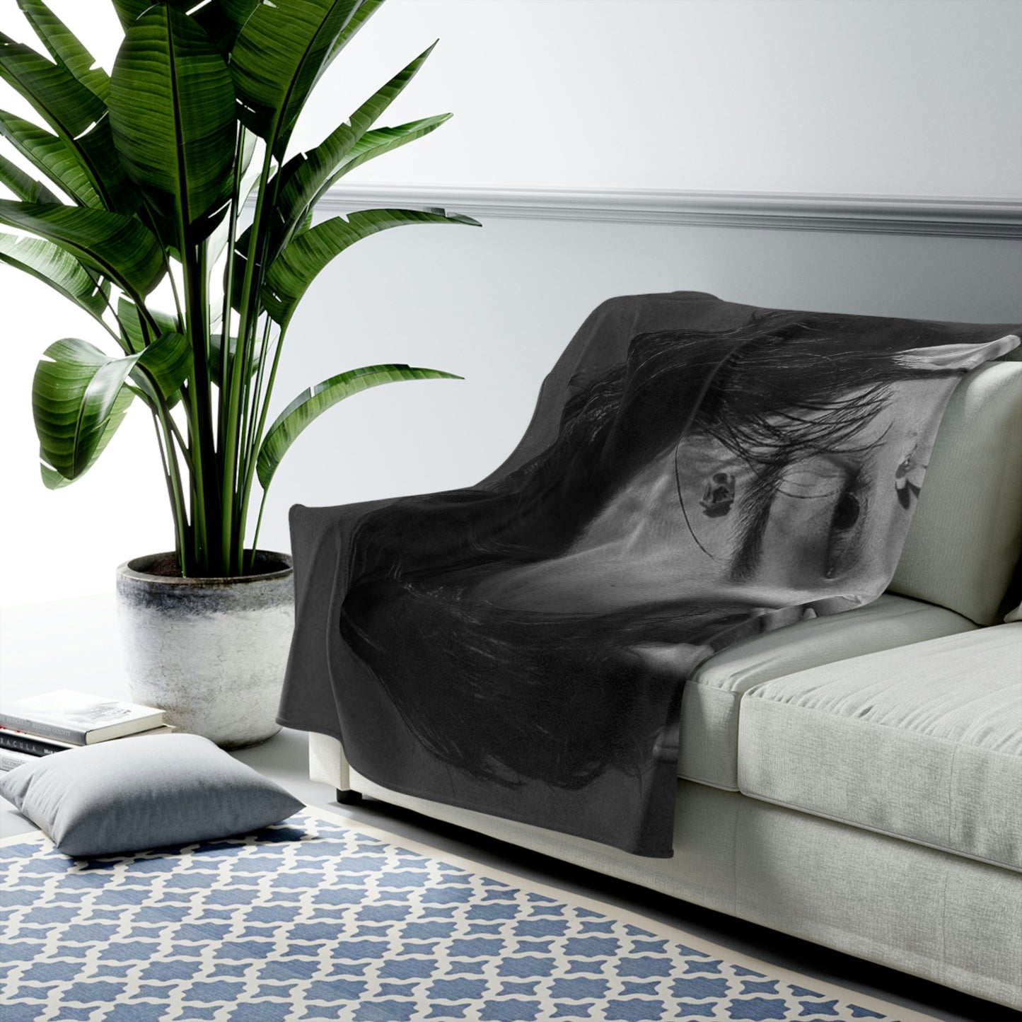 Kim Taehyung Photo Kpop Plush Blanket