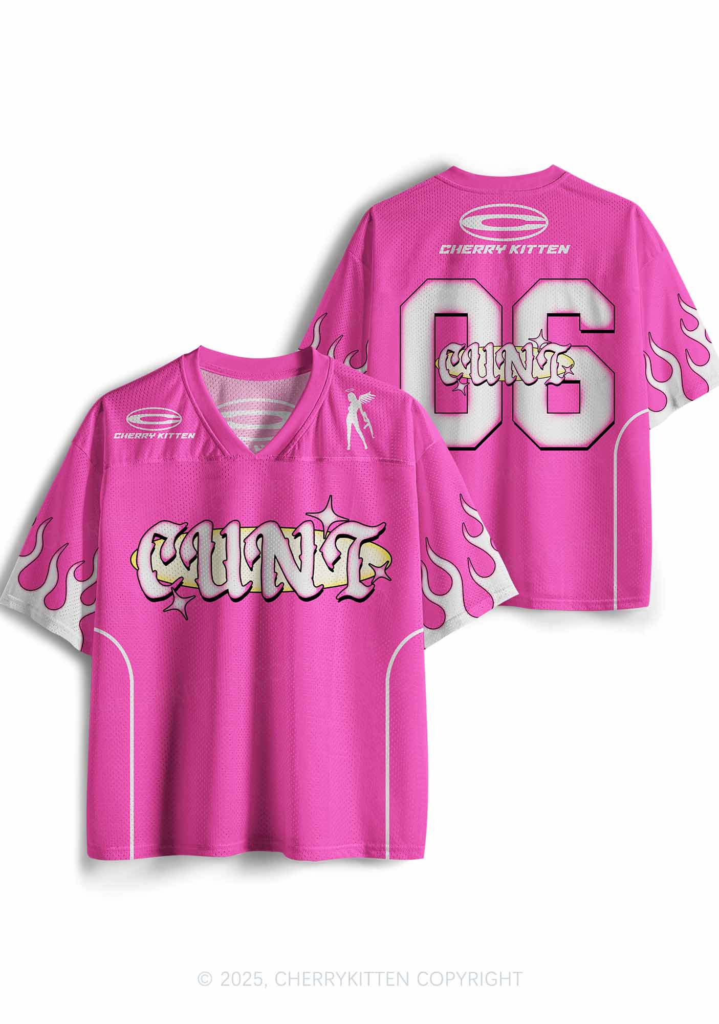 Custom Cxxt Angel Y2K Sport Jersey Shirts Cherrykitten