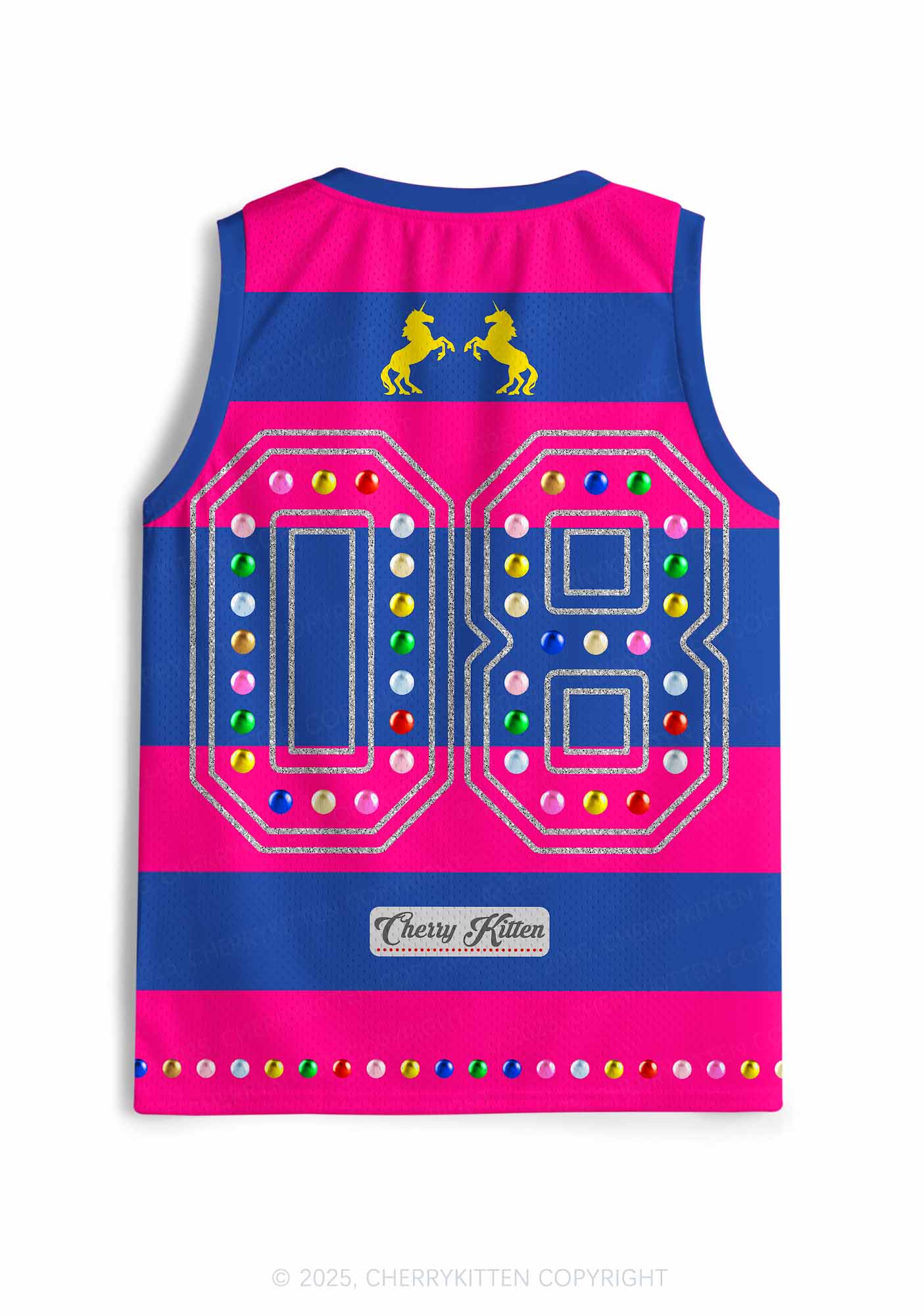 Pink Autism Y2K Sport Jersey Tank Cherrykitten