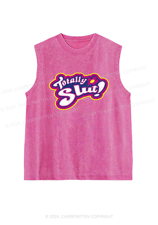 Totally Slxt Y2K Washed Tank Cherrykitten