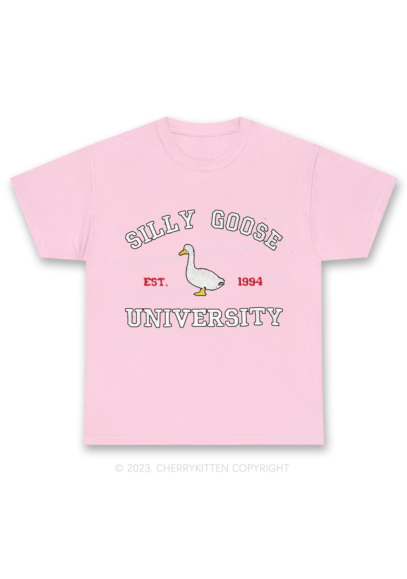 Silly Goose University EST 1994 Chunky Shirt Cherrykitten