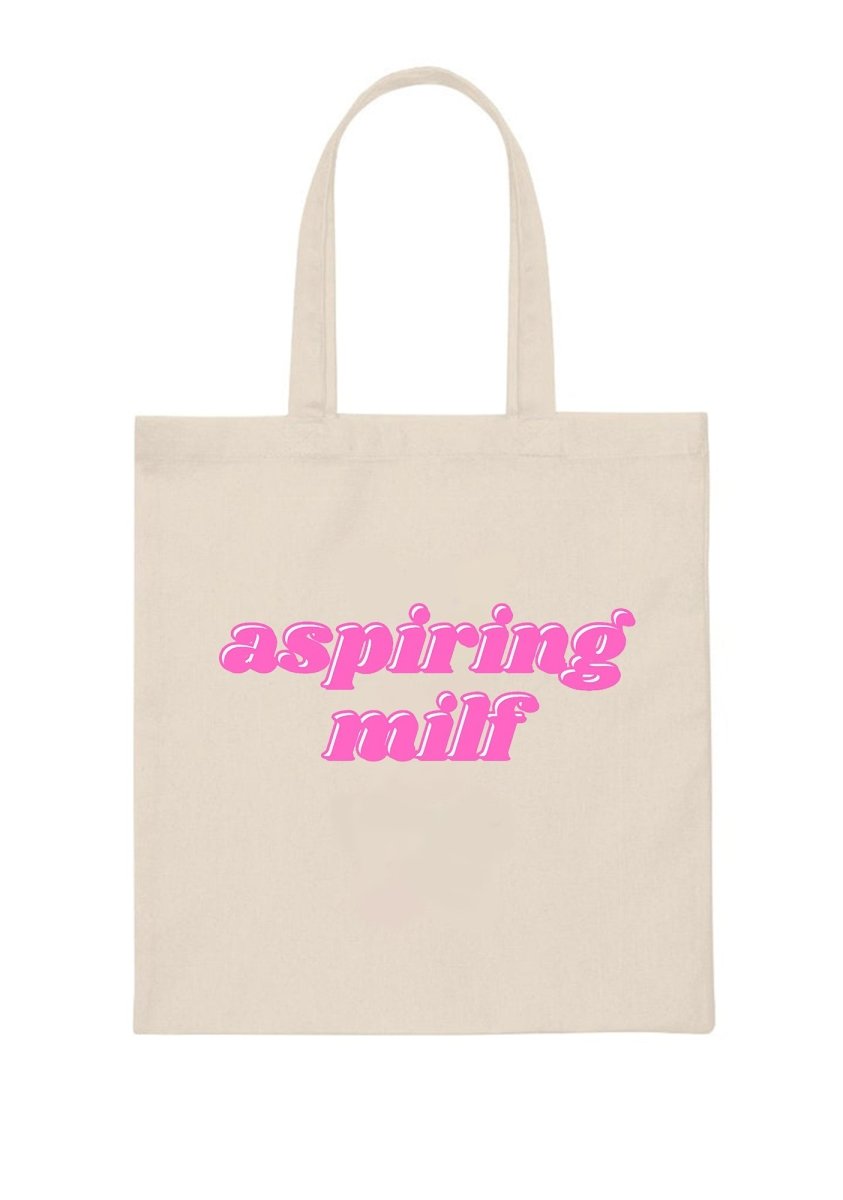Aspiring Mxxf Canvas Tote Bag - cherrykittenAspiring Mxxf Canvas Tote Bag