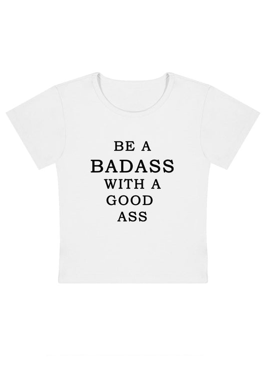 Be A Bad With A Good Y2k Baby Tee-cherrykitten-Baby Tees,Damn,Savage,Tops