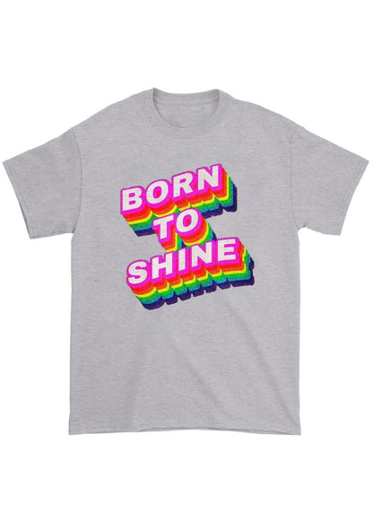 Born To Shine Chunky Shirt - cherrykittenBorn To Shine Chunky Shirt