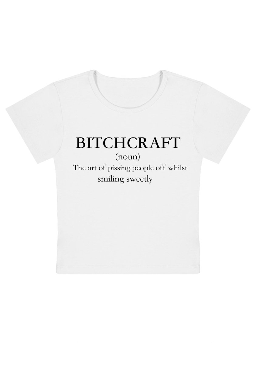 Bxxch Craft Y2k Baby Tee - cherrykittenBxxch Craft Y2k Baby Tee