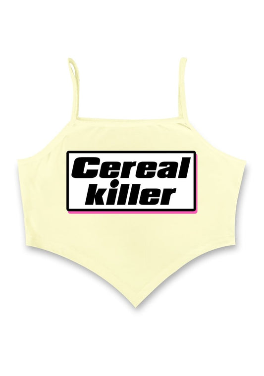 Cereal Killer Bandana Crop Tank - cherrykittenCereal Killer Bandana Crop Tank
