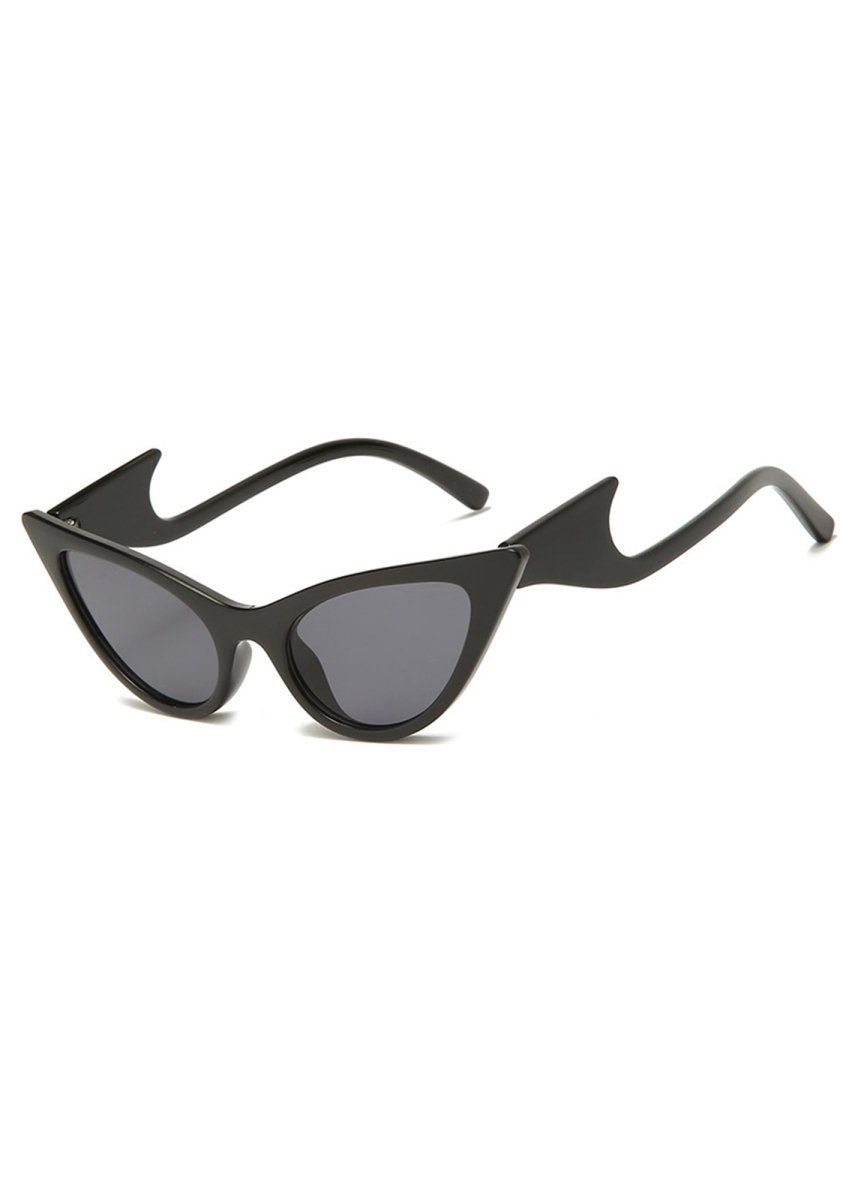 Crazy Frame Cat Eyes Sunglasses - cherrykittenCrazy Frame Cat Eyes Sunglasses