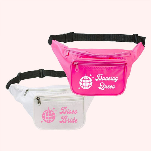 Disco Bride Or Dancing Queen Fanny Pack - cherrykittenDisco Bride Or Dancing Queen Fanny Pack
