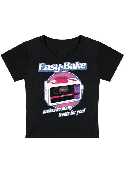 Easy-Bake Y2K Baby Tee-cherrykitten-Baby Tees,Tops