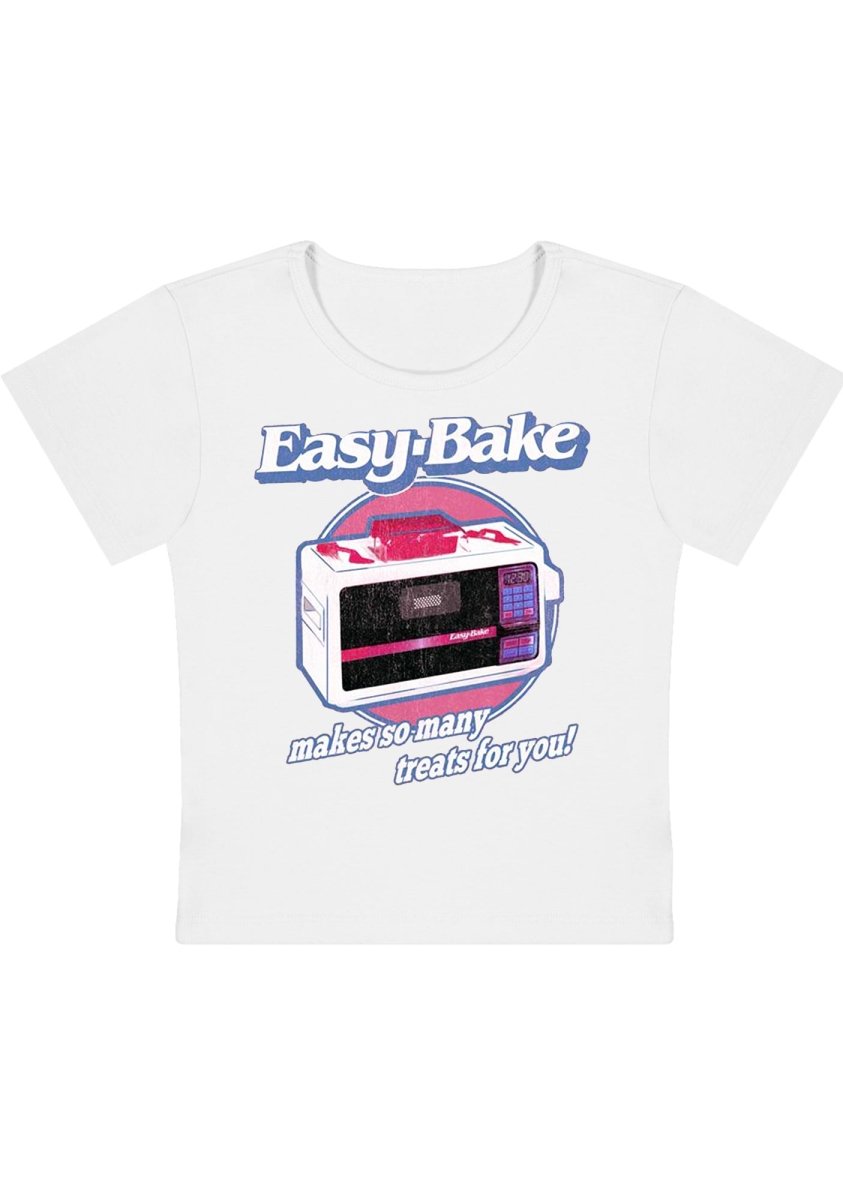 Easy-Bake Y2K Baby Tee-cherrykitten-Baby Tees,Tops