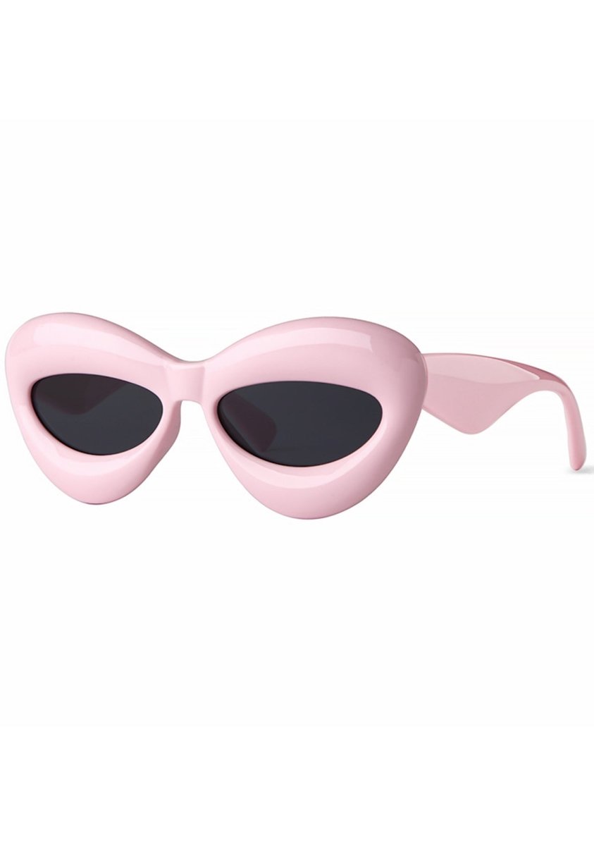 Fancy Puffy Lips Thick Frame Party Sunglasses - cherrykittenFancy Puffy Lips Thick Frame Party Sunglasses
