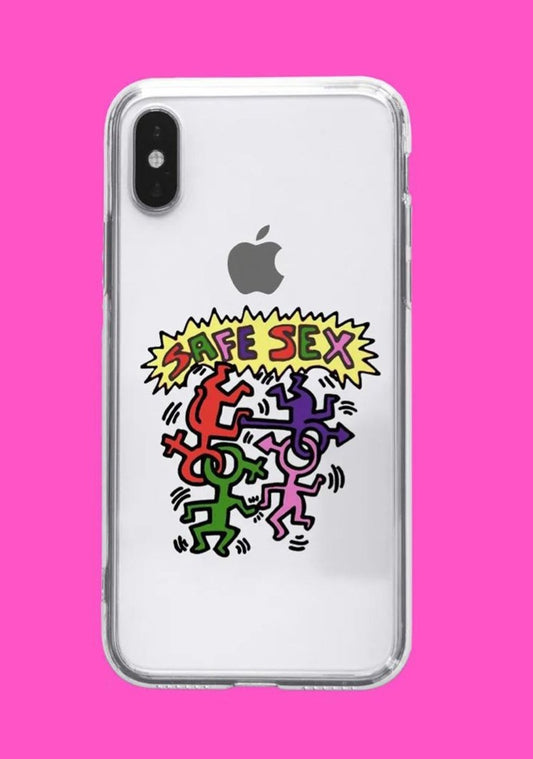 Funny Art Safe Thing Phone Case - cherrykittenFunny Art Safe Thing Phone Case