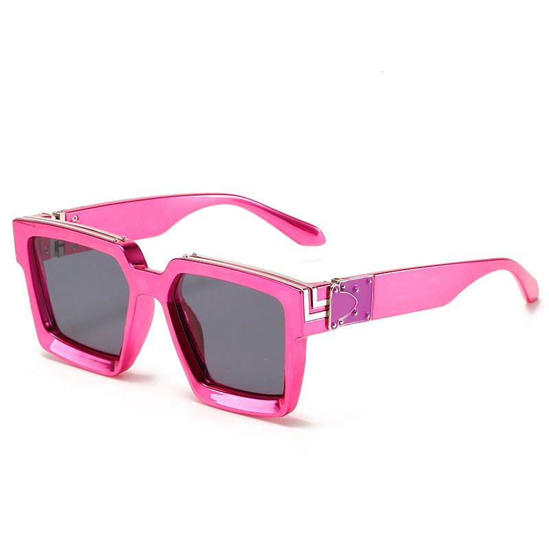 Gray Lense Square Sunglasses - cherrykittenGray Lense Square Sunglasses