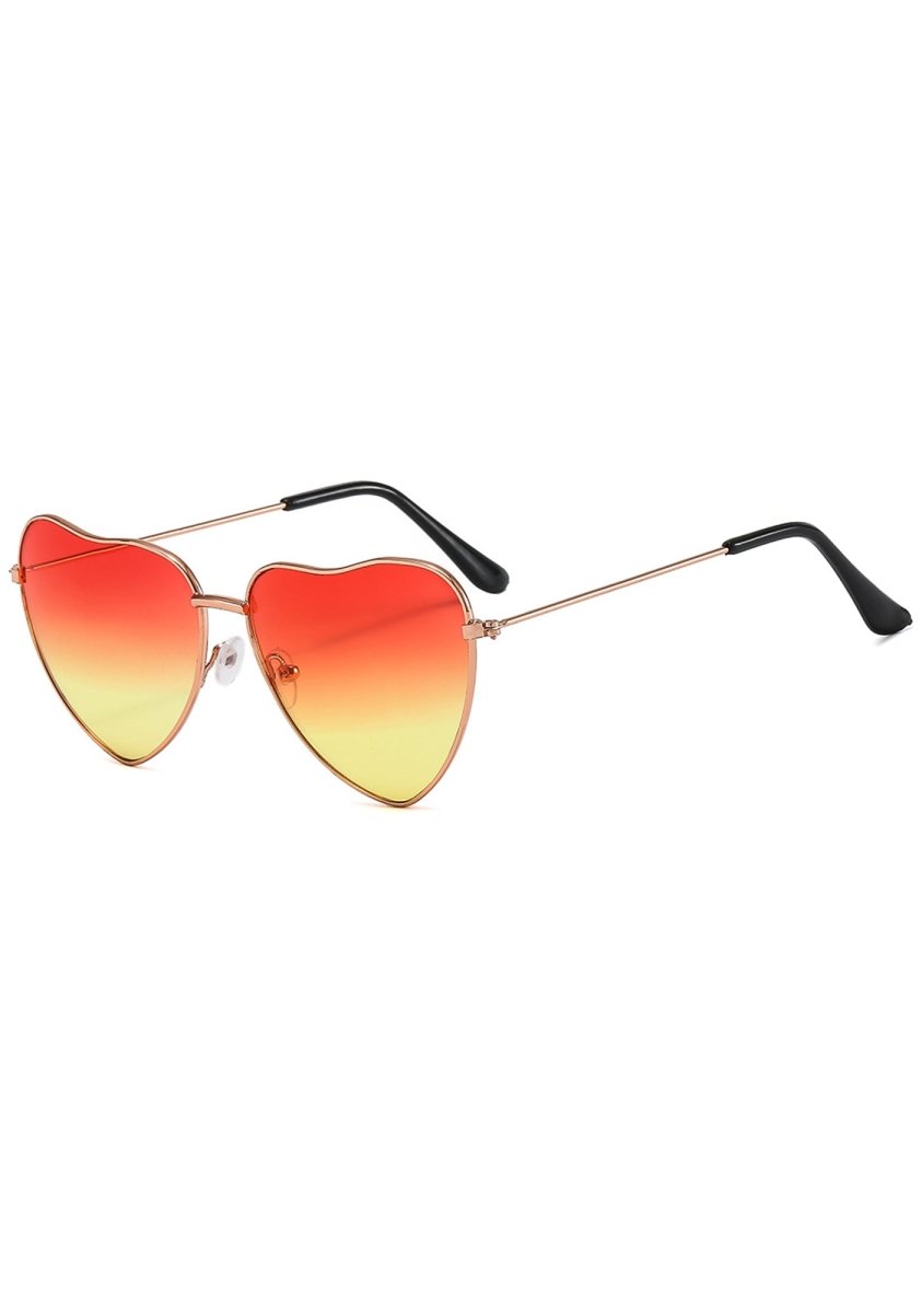 Heart Ocean Gradient Ramp Sunglasses - cherrykittenHeart Ocean Gradient Ramp Sunglasses