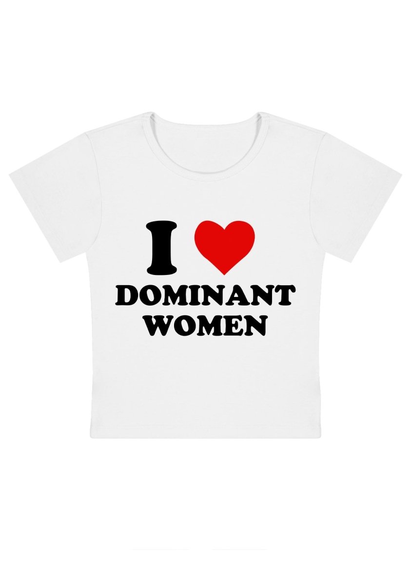 I Love D Women Y2K Baby Tee - cherrykittenI Love D Women Y2K Baby Tee