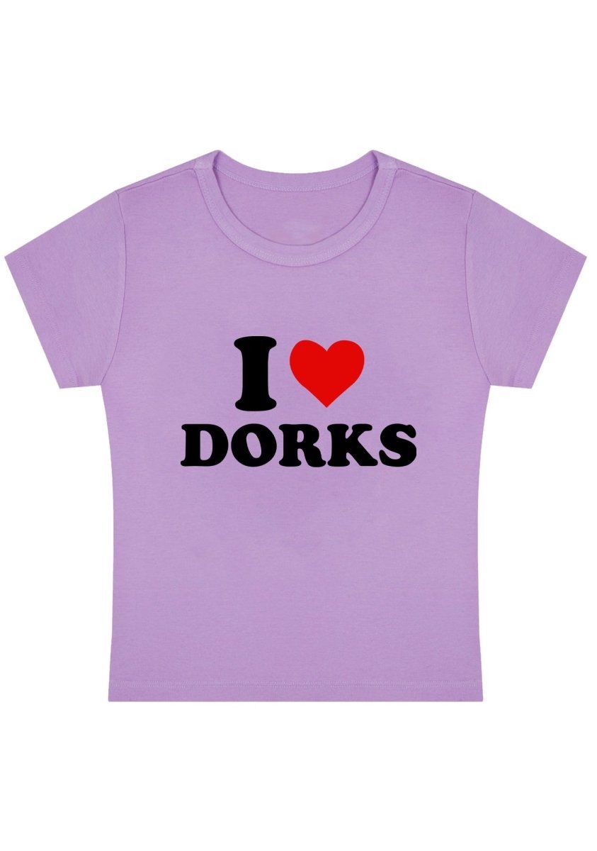 I Love Doxks Y2K Baby Tee-cherrykitten-Baby Tees,I Love,Savage,Tops