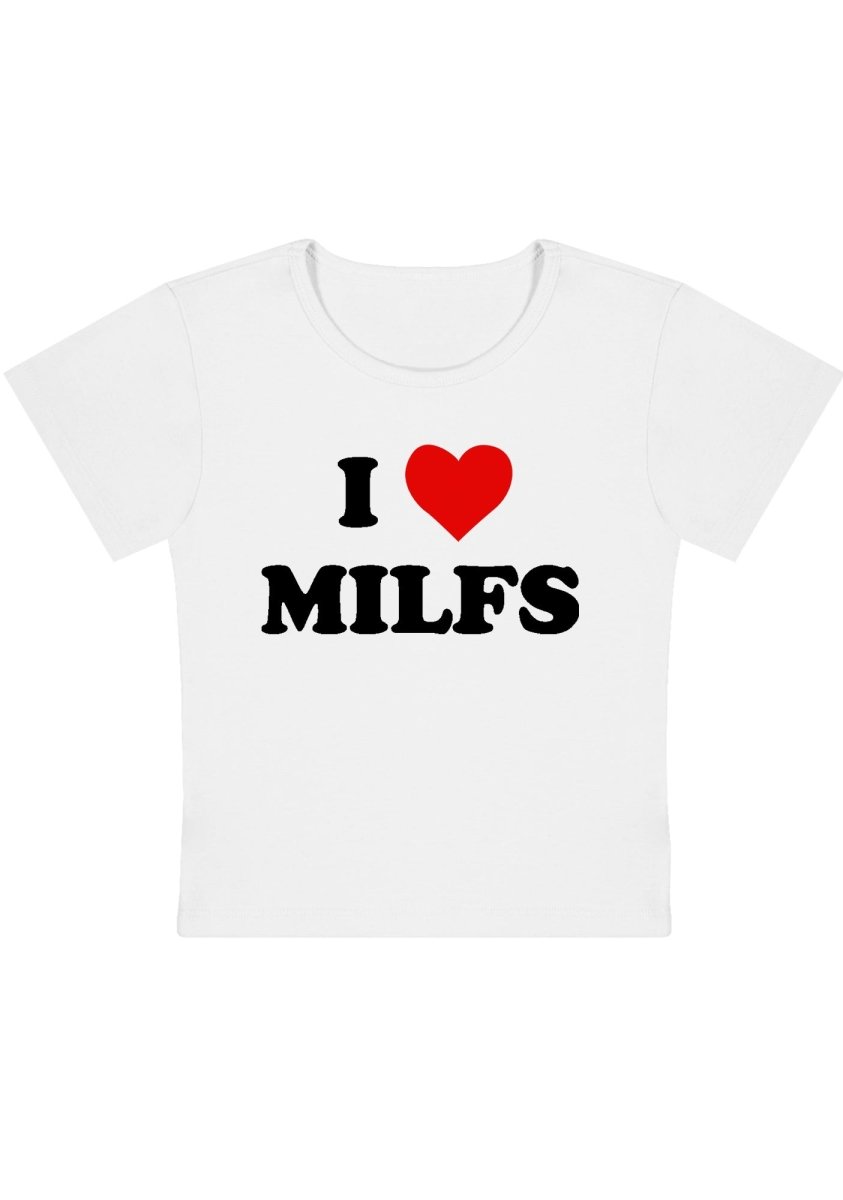 I Love Mxxfs Y2k Baby Tee - cherrykittenI Love Mxxfs Y2k Baby Tee