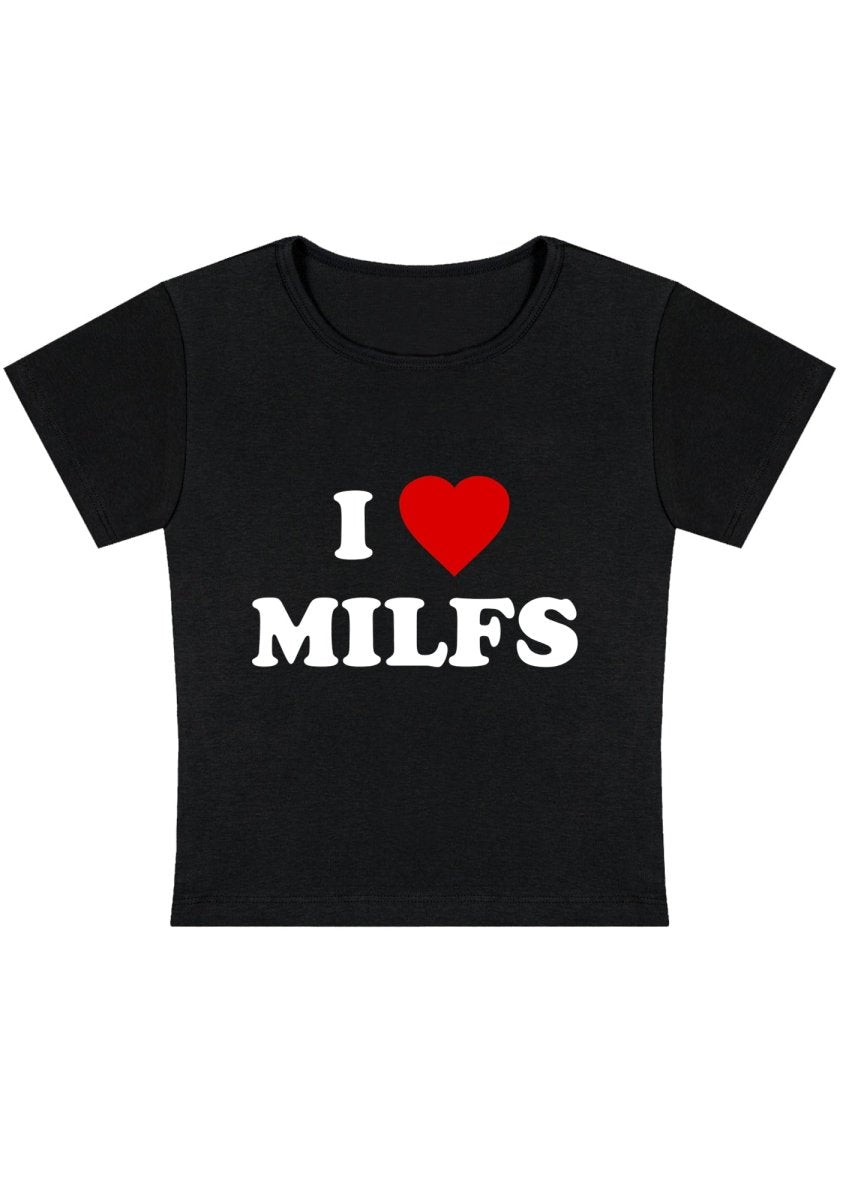 I Love Mxxfs Y2k Baby Tee - cherrykittenI Love Mxxfs Y2k Baby Tee