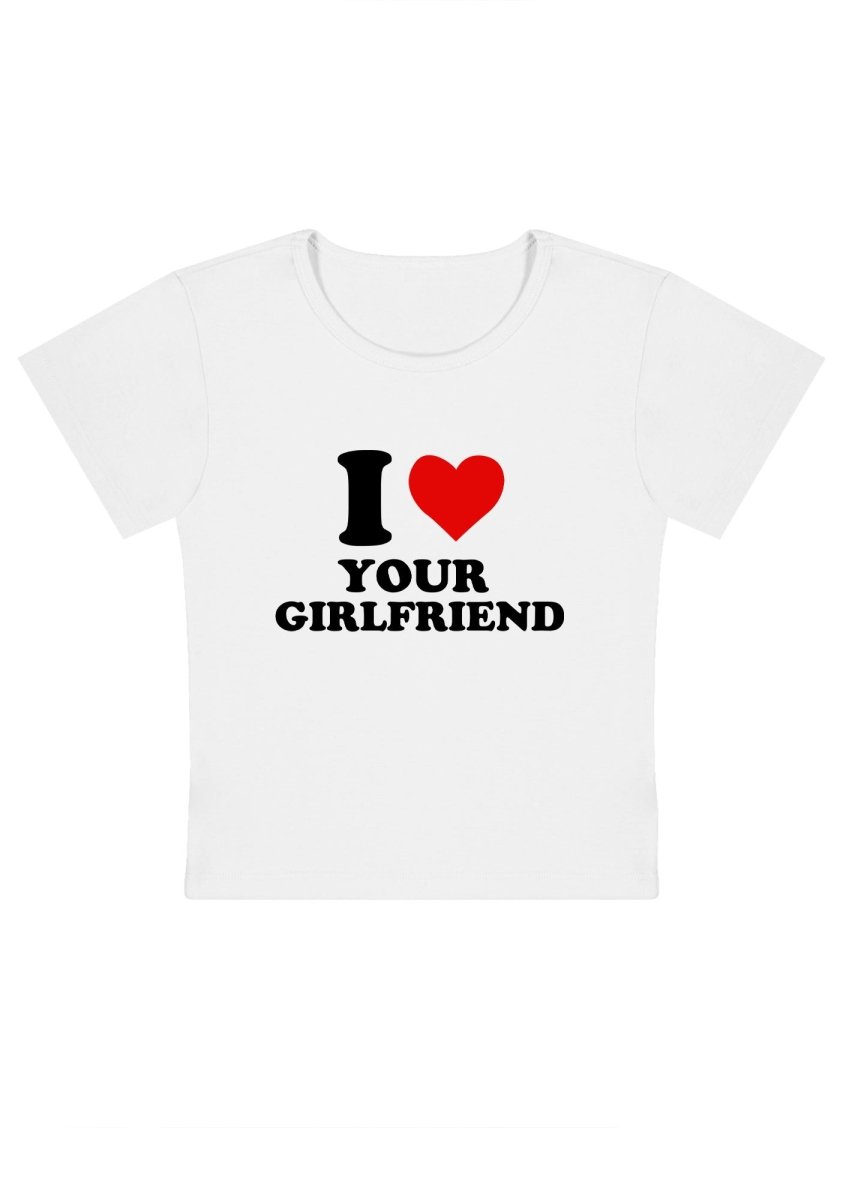 I Love Your Girlfriend Y2K Baby Tee - cherrykittenI Love Your Girlfriend Y2K Baby Tee