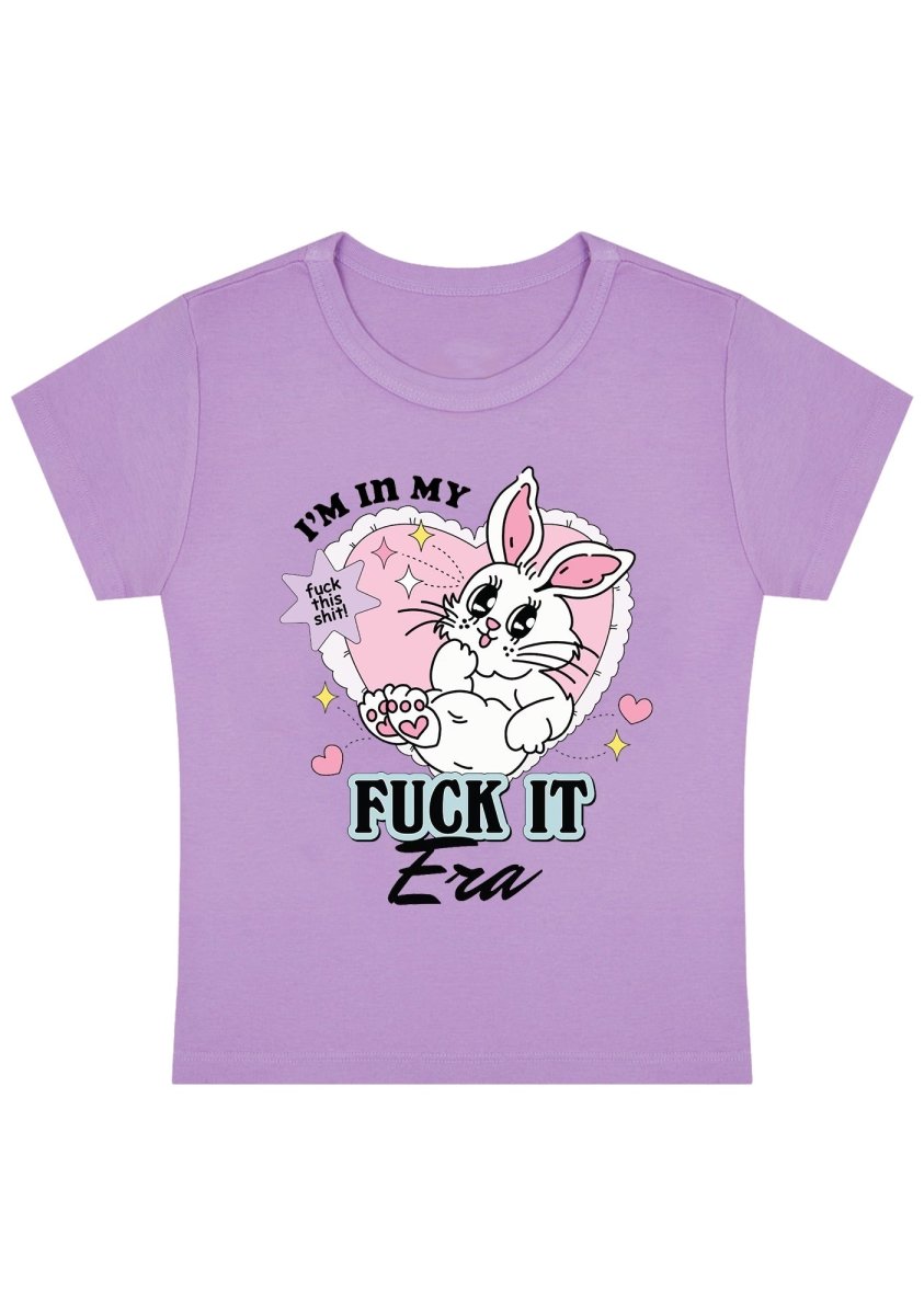 I'm In My F Era Y2K Baby Tee - cherrykittenI'm In My F Era Y2K Baby Tee