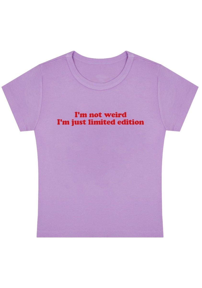 Just Limited Edition Y2K Baby Tee - cherrykittenJust Limited Edition Y2K Baby Tee