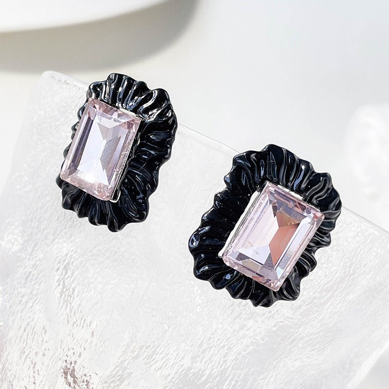 Pink Diamond Stylish Earnail Earrings - cherrykittenPink Diamond Stylish Earnail Earrings