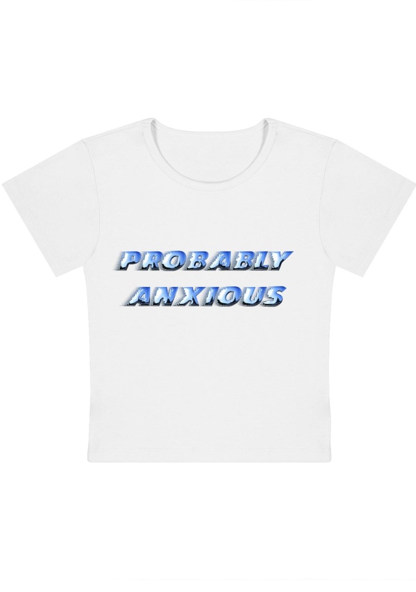 Probably Anxious Y2k Baby Tee-cherrykitten-Baby Tees,Savage,Tops