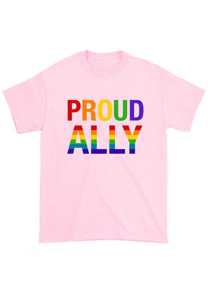 Proud Ally Chunky Shirt - cherrykittenProud Ally Chunky Shirt