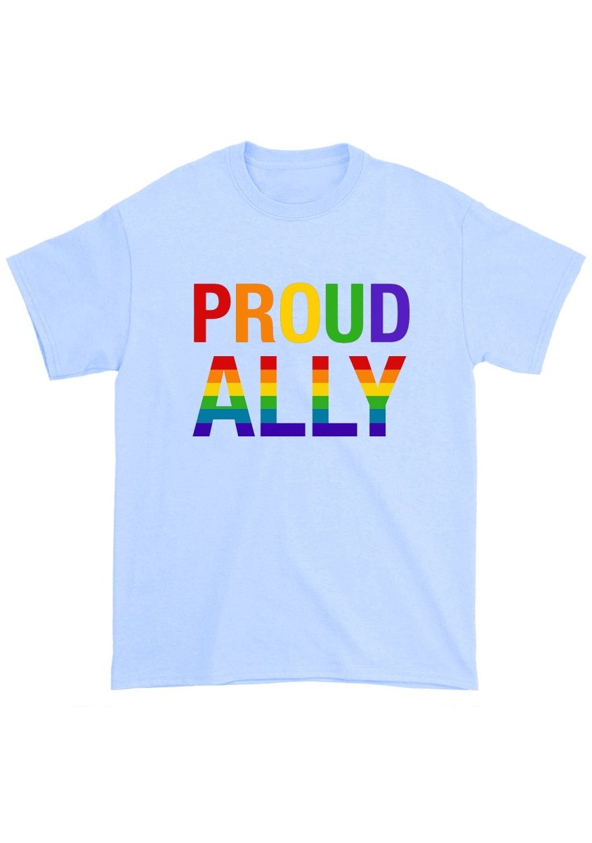 Proud Ally Chunky Shirt - cherrykittenProud Ally Chunky Shirt