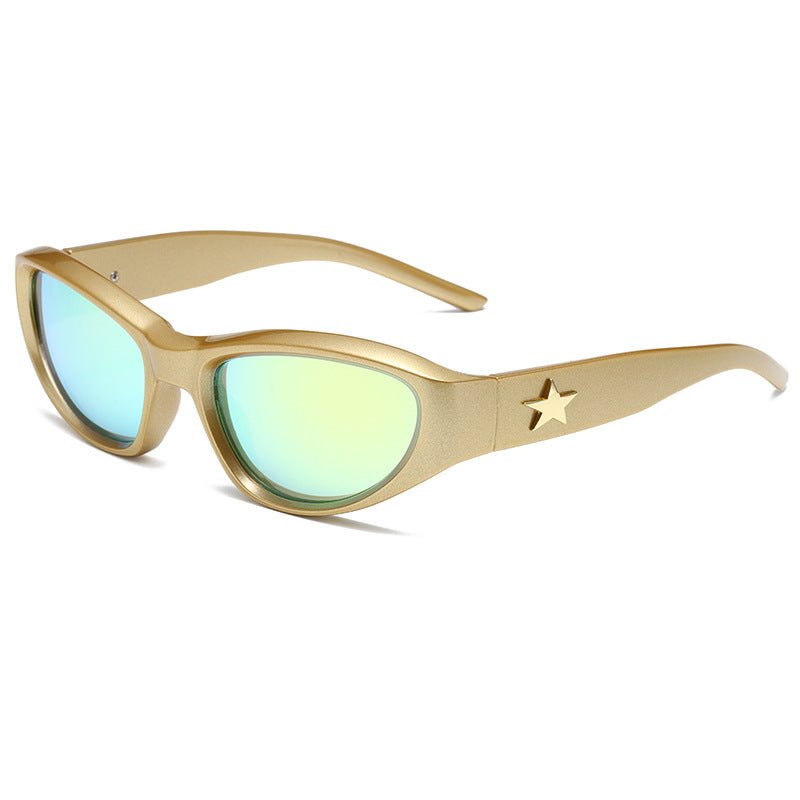 Racer Mood Retro Sunglasses - cherrykittenRacer Mood Retro Sunglasses