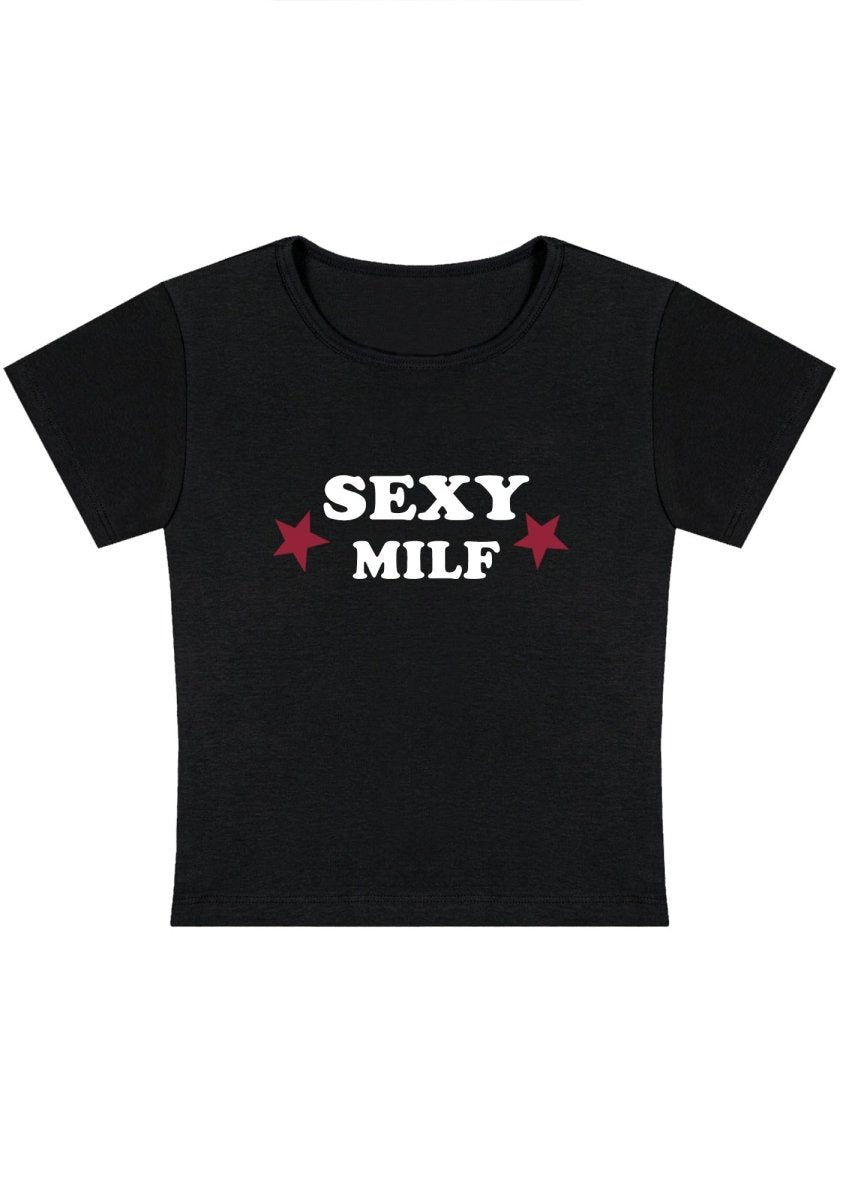 Red Double Pentagram Y2k Baby Tee - cherrykittenRed Double Pentagram Y2k Baby Tee