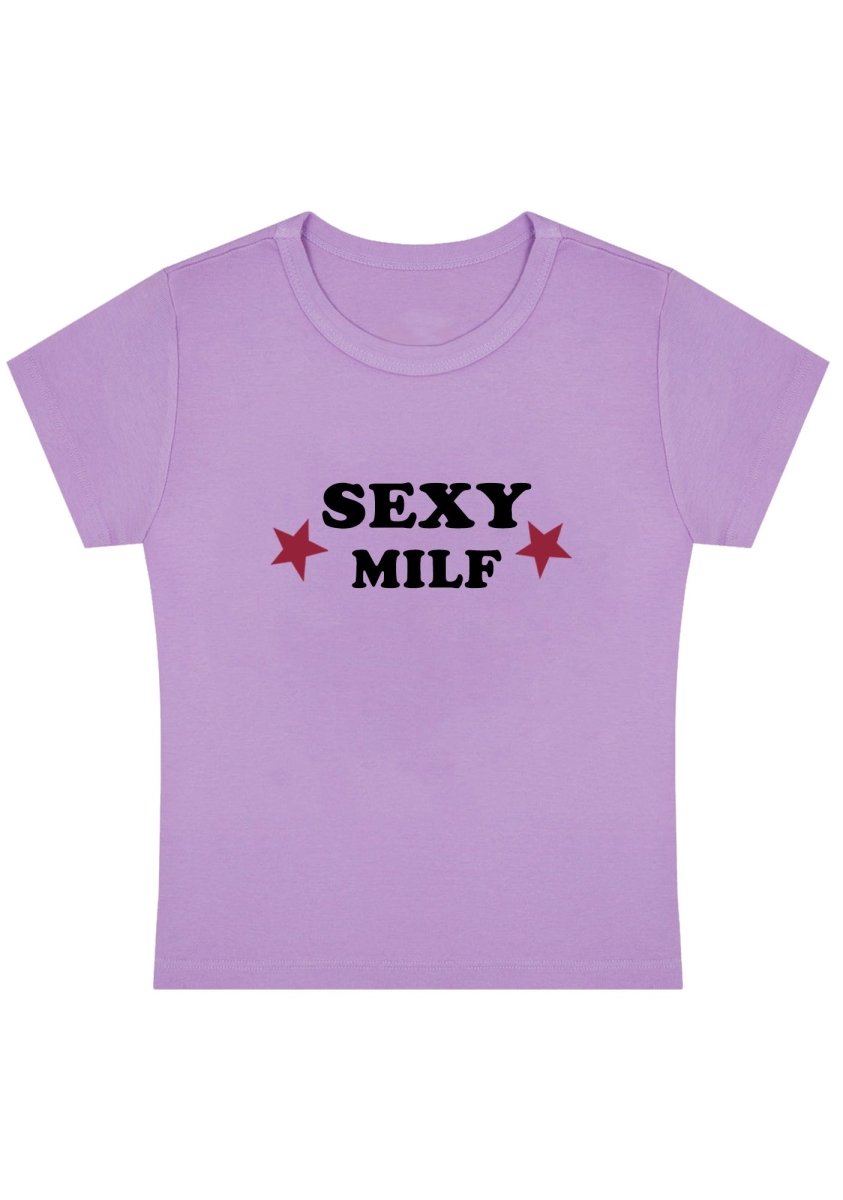 Red Double Pentagram Y2k Baby Tee - cherrykittenRed Double Pentagram Y2k Baby Tee