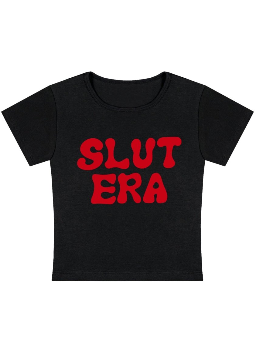 Slxt Era Y2k Baby Tee - cherrykittenSlxt Era Y2k Baby Tee