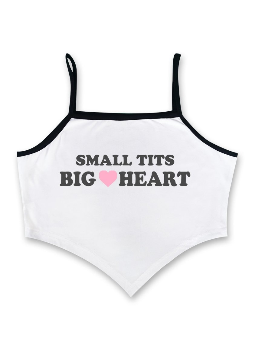 Small But Big Heart Bandana Crop Tank - cherrykittenSmall But Big Heart Bandana Crop Tank