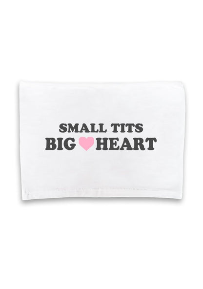 Small But Big Heart Crop Tube - cherrykittenSmall But Big Heart Crop Tube
