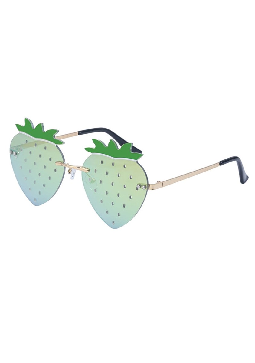 Stomata Strawberry Frameless Sunglasses - cherrykittenStomata Strawberry Frameless Sunglasses