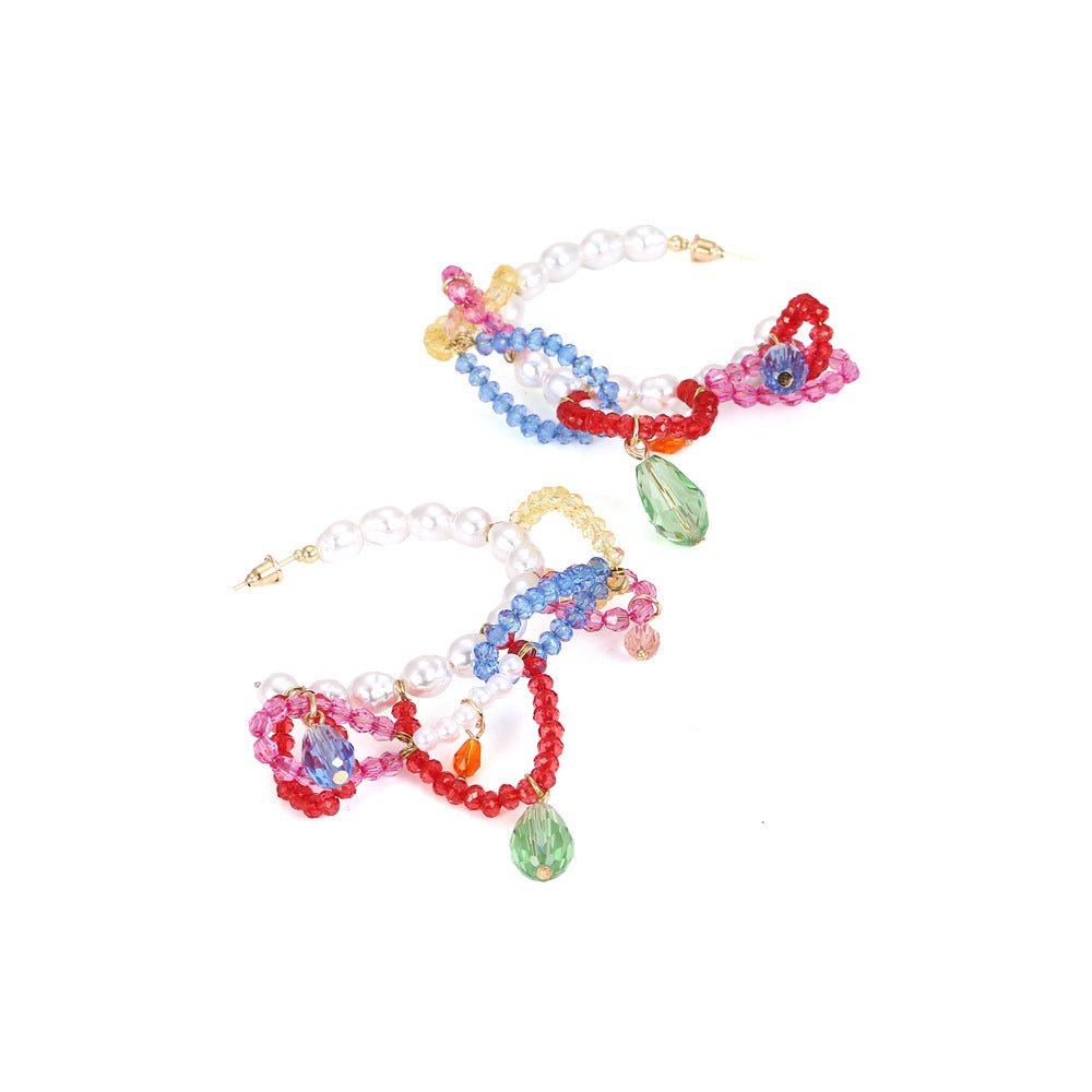 Waterdrop Pearl Beads Earrings - cherrykittenWaterdrop Pearl Beads Earrings