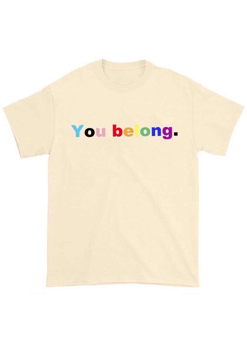 You Belong Chunky Shirt - cherrykittenYou Belong Chunky Shirt