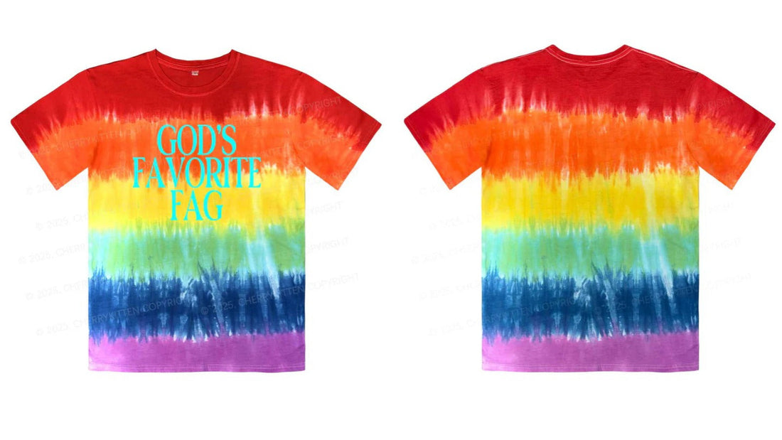 Pride Y2K Tie-Dye Shirts Up to 20% Off for 2025 Summer Promo