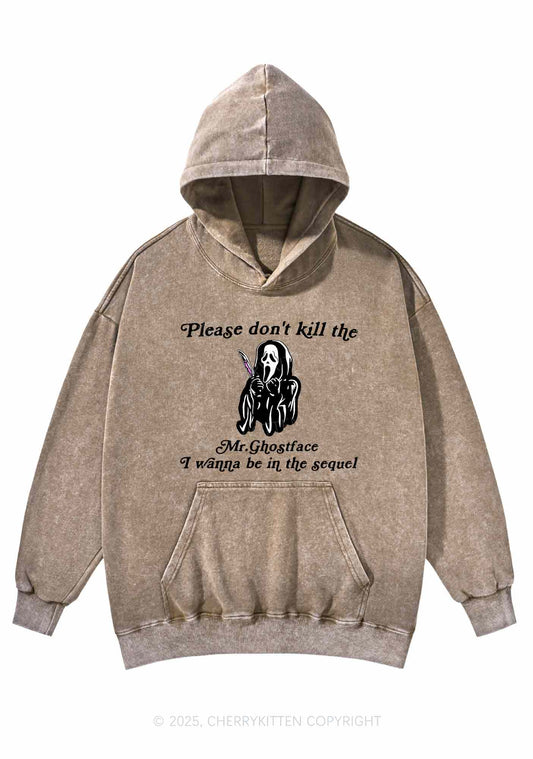 Halloween In The Sequel Y2K Washed Hoodie Cherrykitten