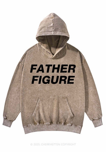 Father Figure Y2K Washed Hoodie Cherrykitten
