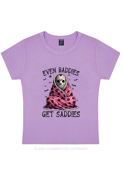 Halloween Baddies Y2K Baby Tee Cherrykitten
