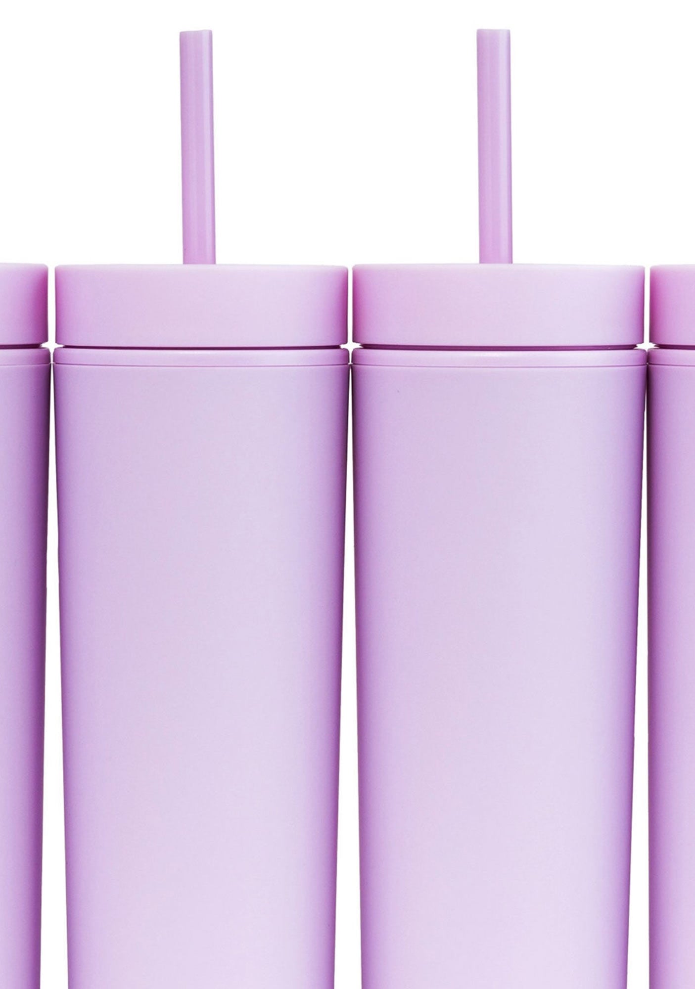 Eat The Rich Matte Skinny Tumbler
